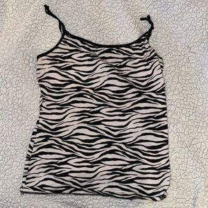 Zebra Print Cami Ambiance Apparel